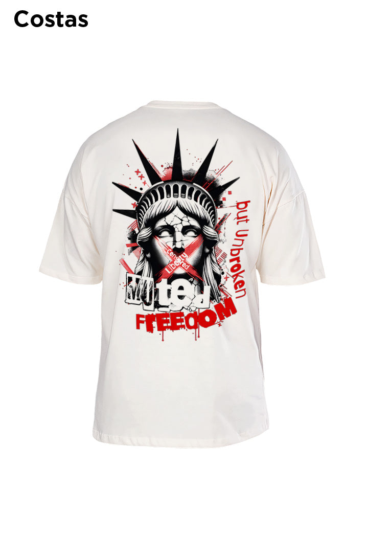 Oversized Off White Muted