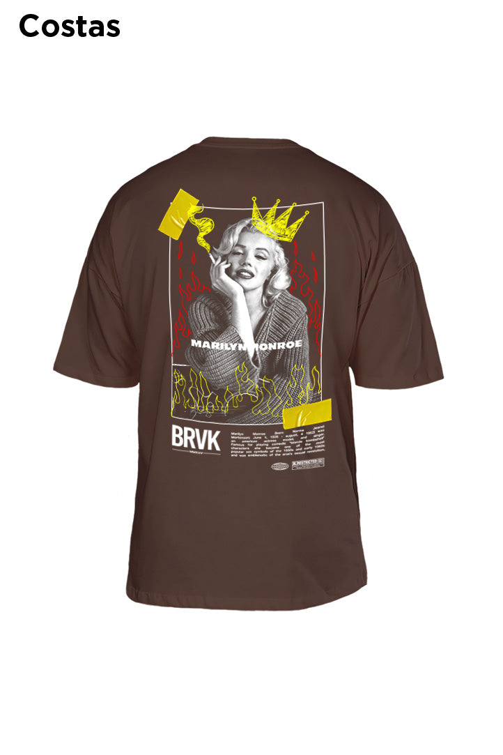 Oversized Marrom Marilyn