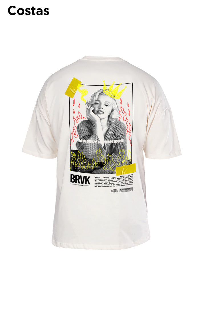 Oversized Off White Marilyn