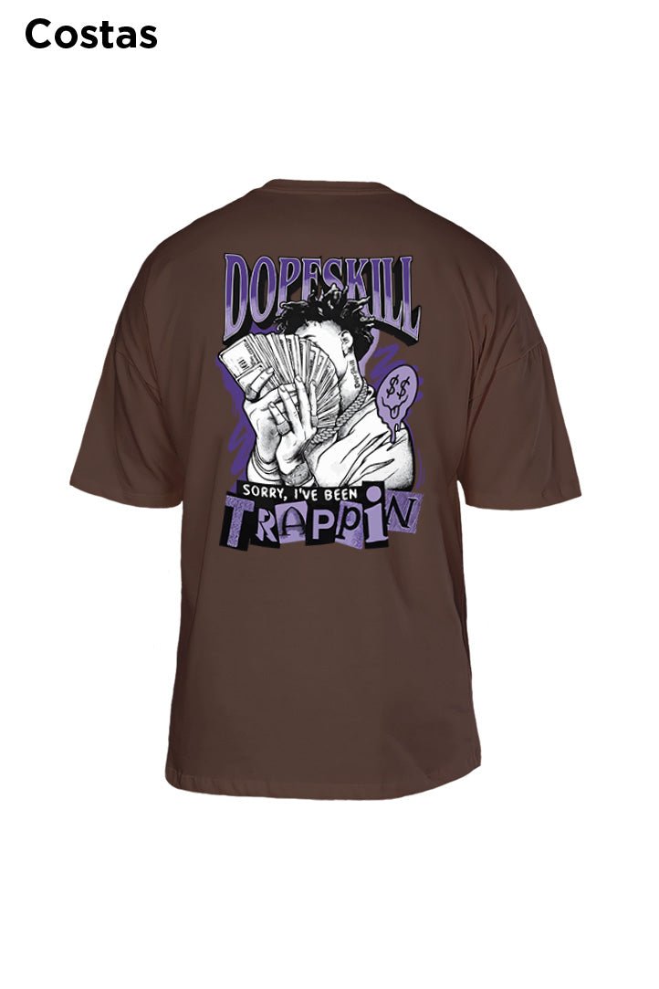 Oversized Marrom Dopeskill - BRVK - Street Wear