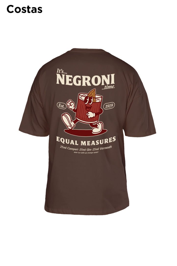 Oversized Marrom Negroni - BRVK - Street Wear