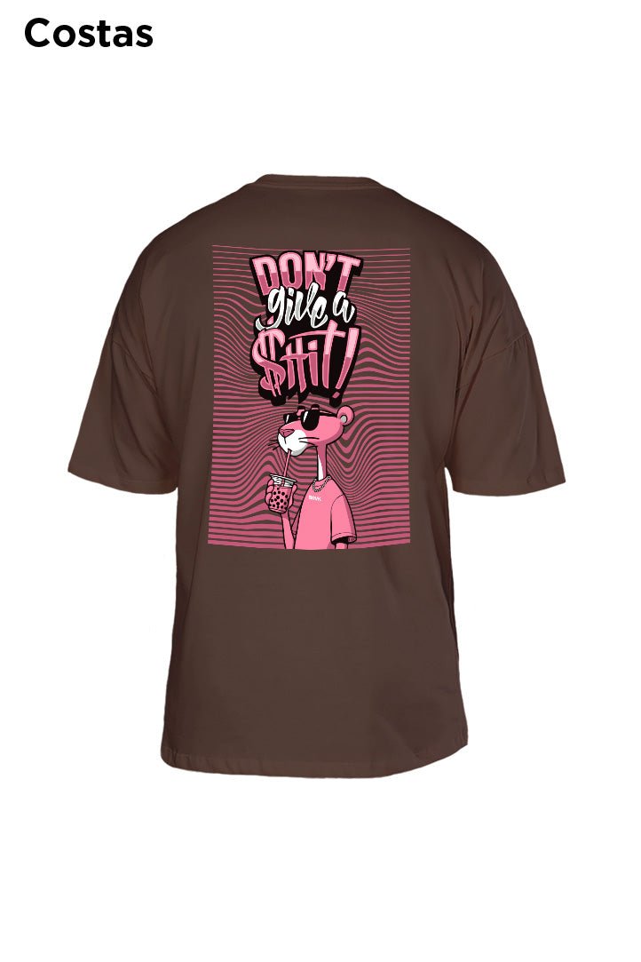 Oversized Marrom Panther - BRVK - Street Wear