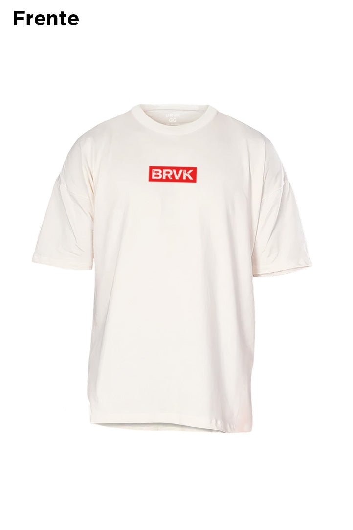 Oversized Off White Be Different - BRVK - Street Wear