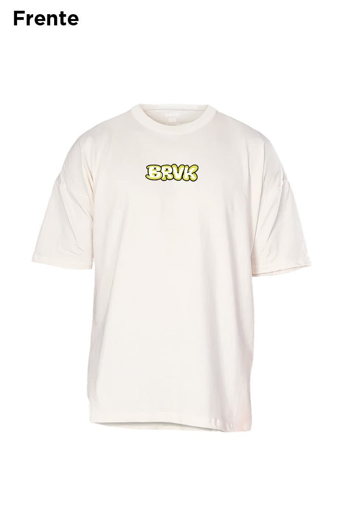 Oversized Off White Bless The Youth - BRVK - Street Wear