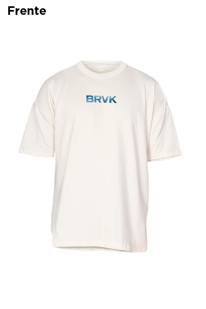 Oversized Off White Earth - BRVK - Street Wear