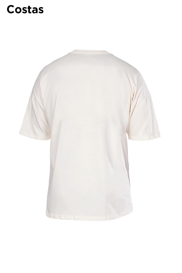 Oversized Off White Round - BRVK - Street Wear