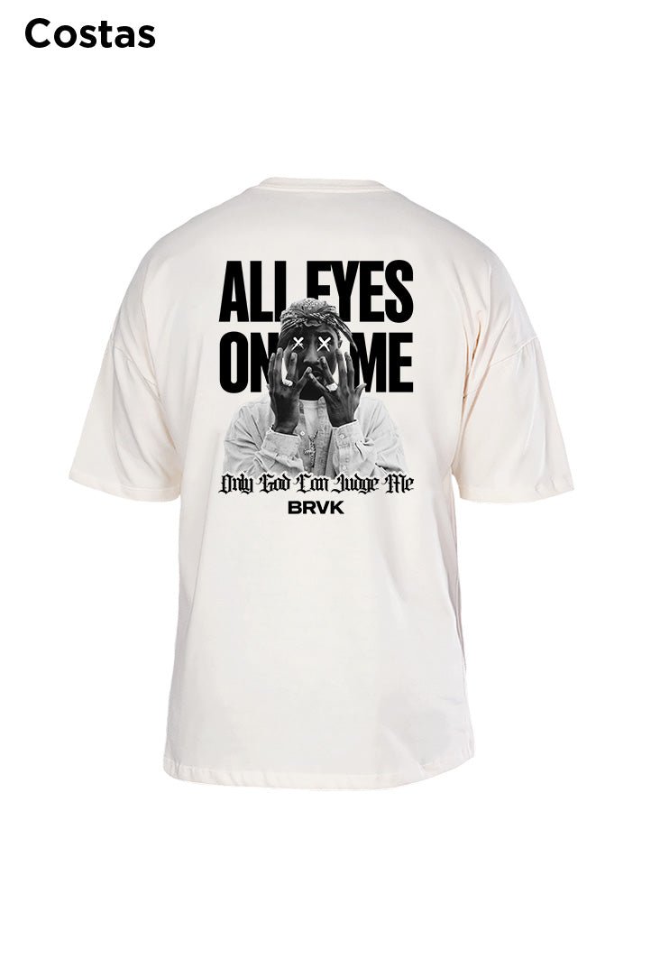 Oversized Off White Tupac - BRVK - Street Wear