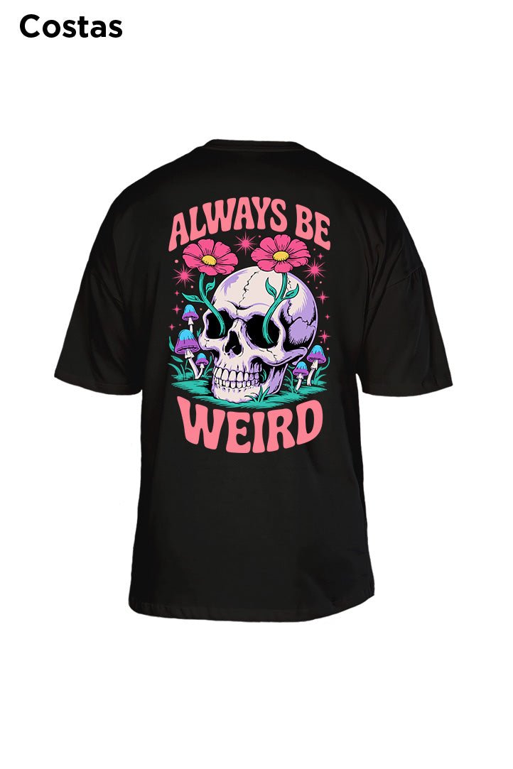 Oversized Preta Always - BRVK - Street Wear