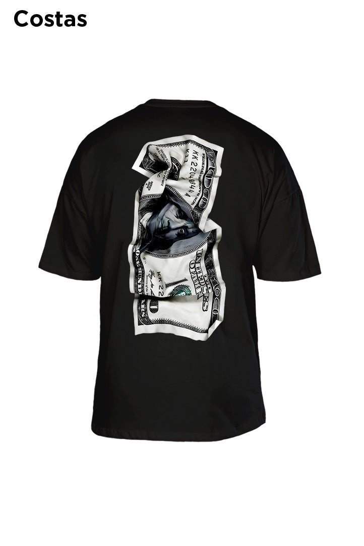 Oversized Preta Dollar Bill - BRVK - Street Wear
