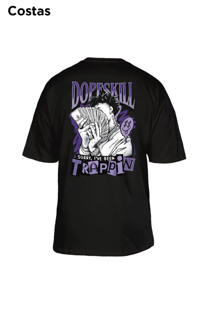 Oversized Preta Dopeskill - BRVK - Street Wear