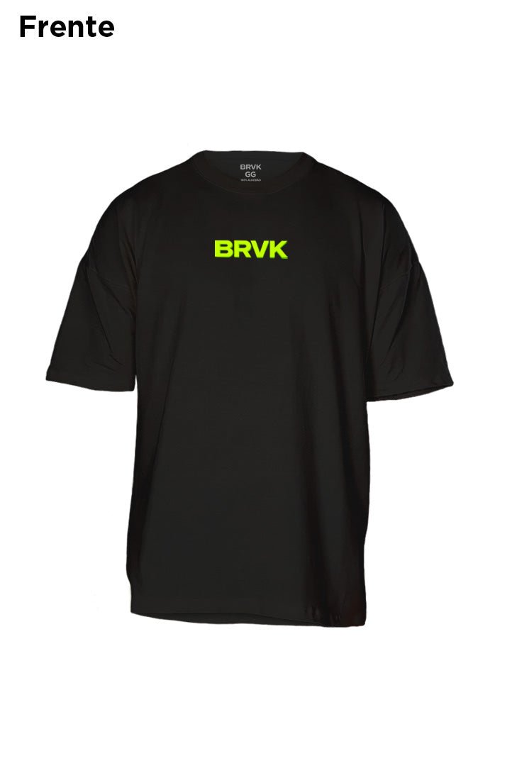 Oversized Preta Green Bottle - BRVK - Street Wear