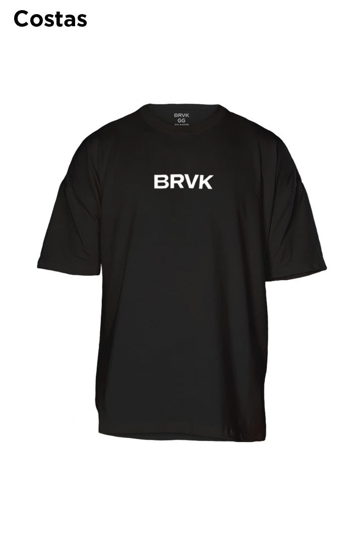 Oversized Preta Metanoia - BRVK - Street Wear