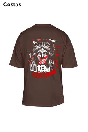 Oversized Marrom Muted