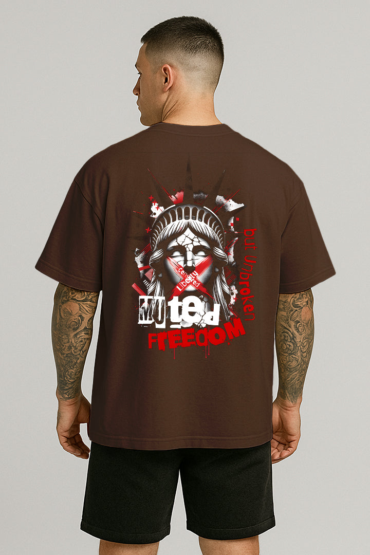 Oversized Marrom Muted