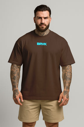 Oversized Marrom Fearless