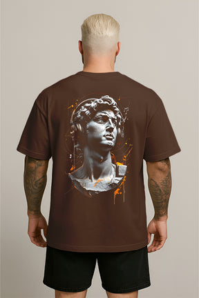 Oversized Marrom Headphone