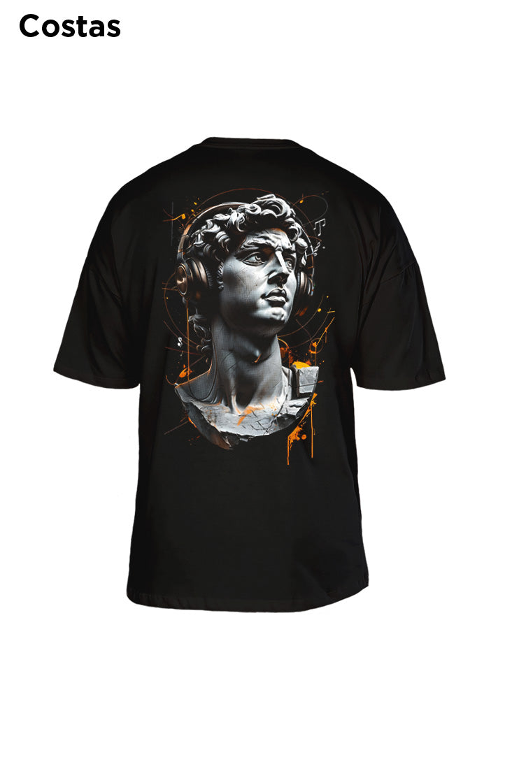 Oversized Preta Headphone