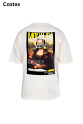 Oversized Off White Monalisa