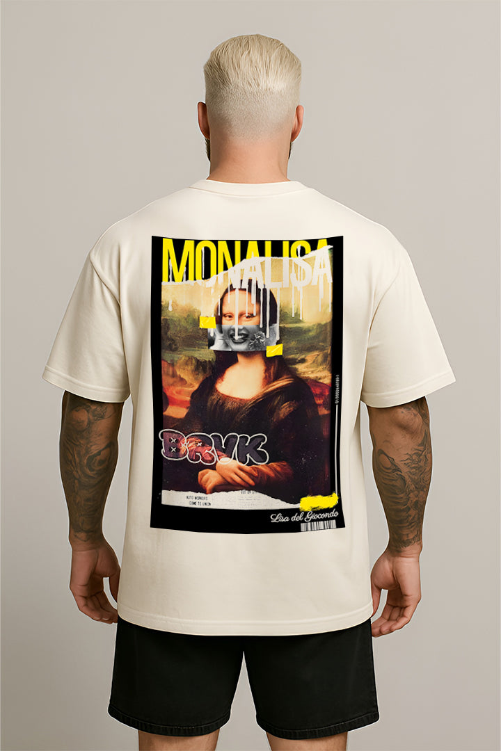 Oversized Off White Monalisa