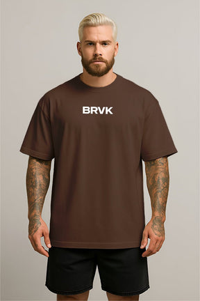 Oversized Marrom Angels - BRVK - Street Wear