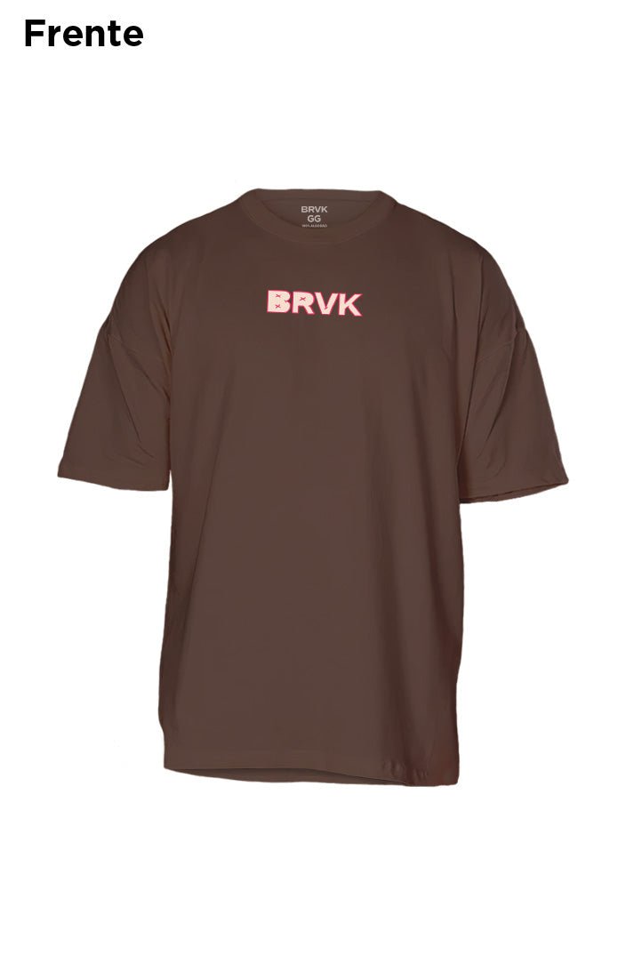Oversized Marrom Baseball - BRVK - Street Wear
