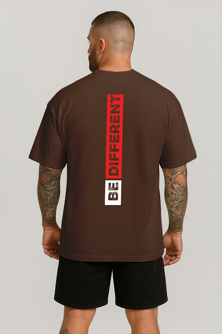 Oversized Marrom Be Different - BRVK - Street Wear