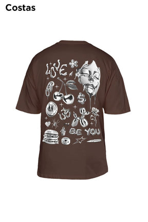 Oversized marrom Chrome - BRVK - Street Wear