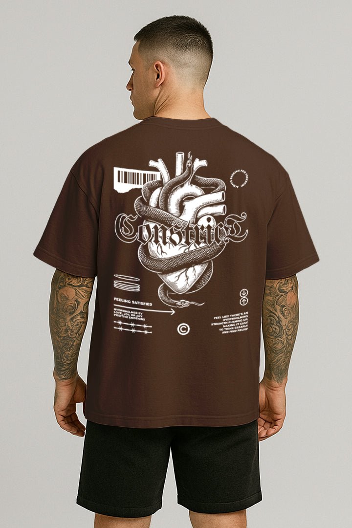 Oversized Marrom Constrict - BRVK - Street Wear