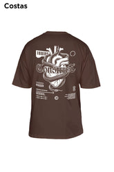 Oversized Marrom Constrict - BRVK - Street Wear