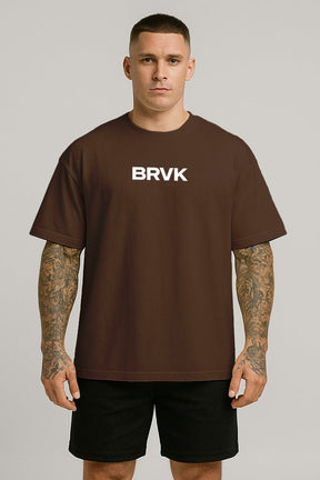 Oversized Marrom Constrict - BRVK - Street Wear