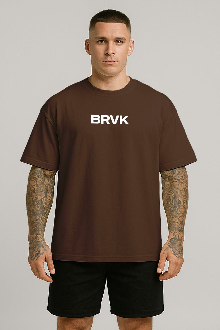Oversized Marrom Constrict - BRVK - Street Wear