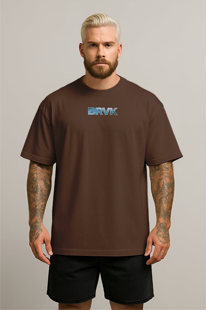 Oversized Marrom Earth - BRVK - Street Wear