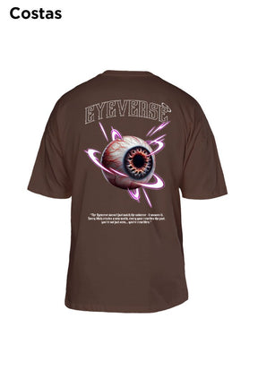 Oversized Marrom Eyeverse - BRVK - Street Wear