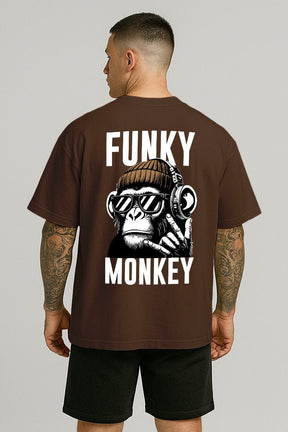 Oversized Marrom Funky Monkey - BRVK - Street Wear