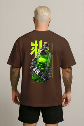 Oversized Marrom Green Bottle - BRVK - Street Wear