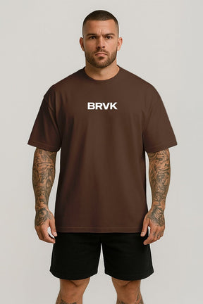 Oversized Marrom Hope - BRVK - Street Wear