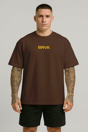 Oversized Marrom Liberty - BRVK - Street Wear