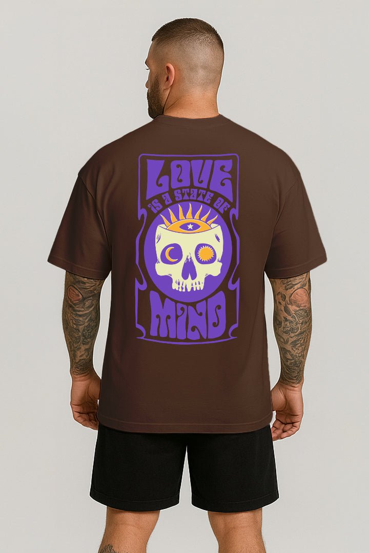 Oversized Marrom Love - BRVK - Street Wear