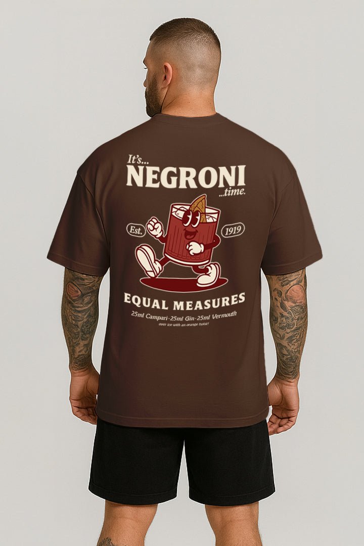 Oversized Marrom Negroni - BRVK - Street Wear