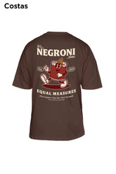 Oversized Marrom Negroni - BRVK - Street Wear