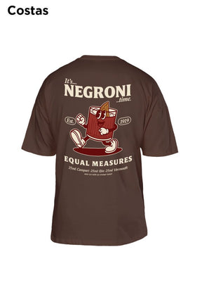 Oversized Marrom Negroni - BRVK - Street Wear