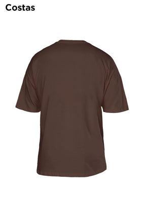 Oversized Marrom Round - BRVK - Street Wear