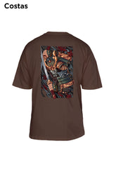 Oversized Marrom Samurai - BRVK - Street Wear