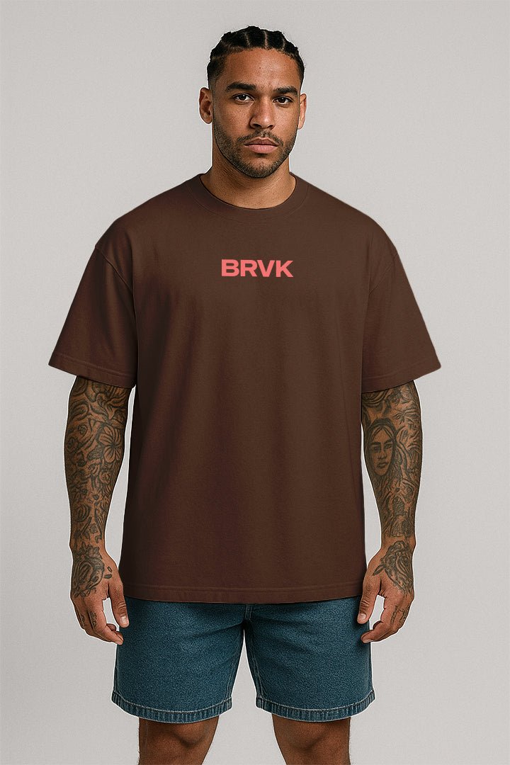 Oversized Marrom Travis - BRVK - Street Wear