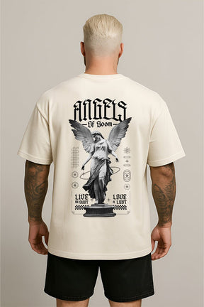 Oversized Off White Angels - BRVK - Street Wear