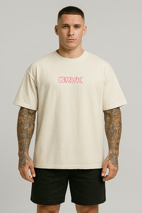 Oversized Off White Baseball - BRVK - Street Wear
