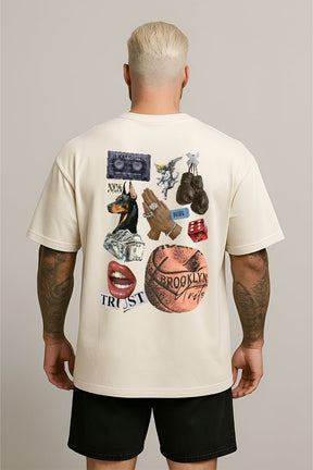 Oversized Off White Brooklyn - BRVK - Street Wear