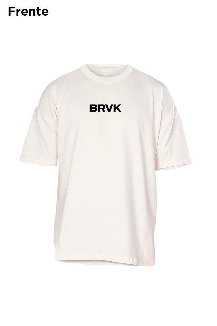 Oversized Off White Constrict - BRVK - Street Wear