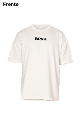 Oversized Off White Cross - BRVK - Street Wear