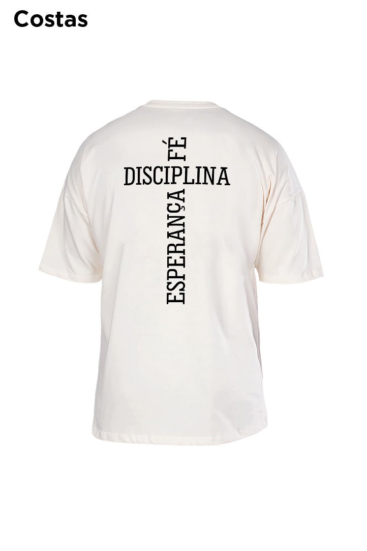 Oversized Off White Disciplina - BRVK - Street Wear